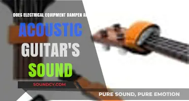 Electrical Equipment Impact: Dampening Acoustic Guitar Sound Quality Explored