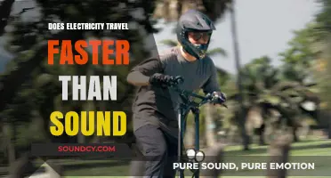 Electricity's Speed: Faster Than Sound?