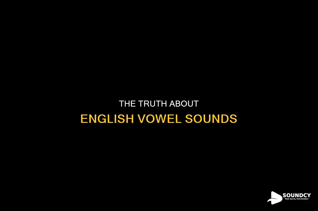 does english have 5 vowel sounds