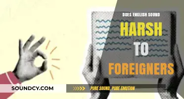 English's Harshness: A Foreigner's Ear Perspective