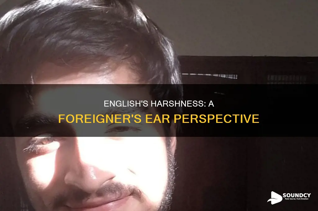 does english sound harsh to foreigners
