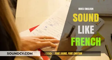 Does English Sound Like French? Exploring Linguistic Similarities and Differences