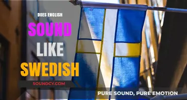Does English Sound Like Swedish? Exploring Phonetic Similarities and Differences
