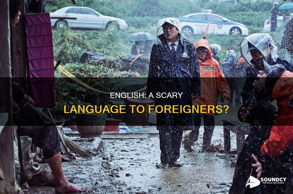 does english sound scary to foreigners