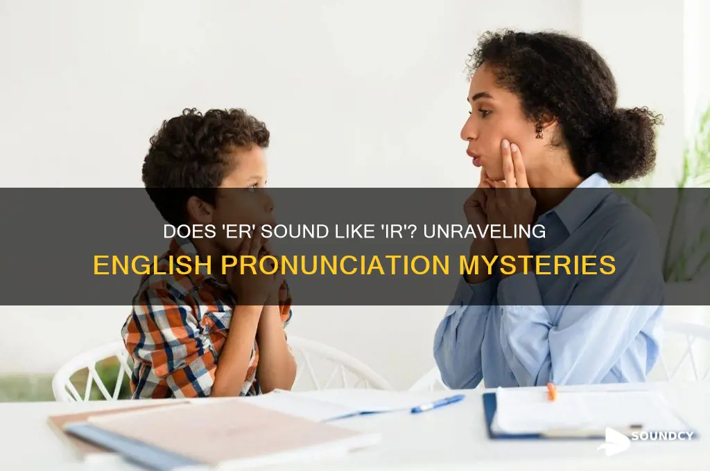 does er sound like ir