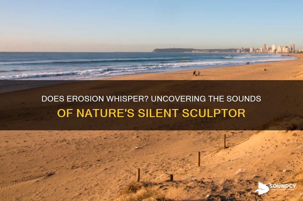 does erosion make a sound