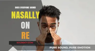 Why Do Singers Sound Nasal on RE?
