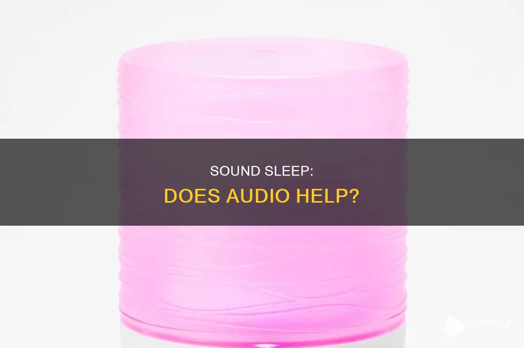does falling asleep to sound help