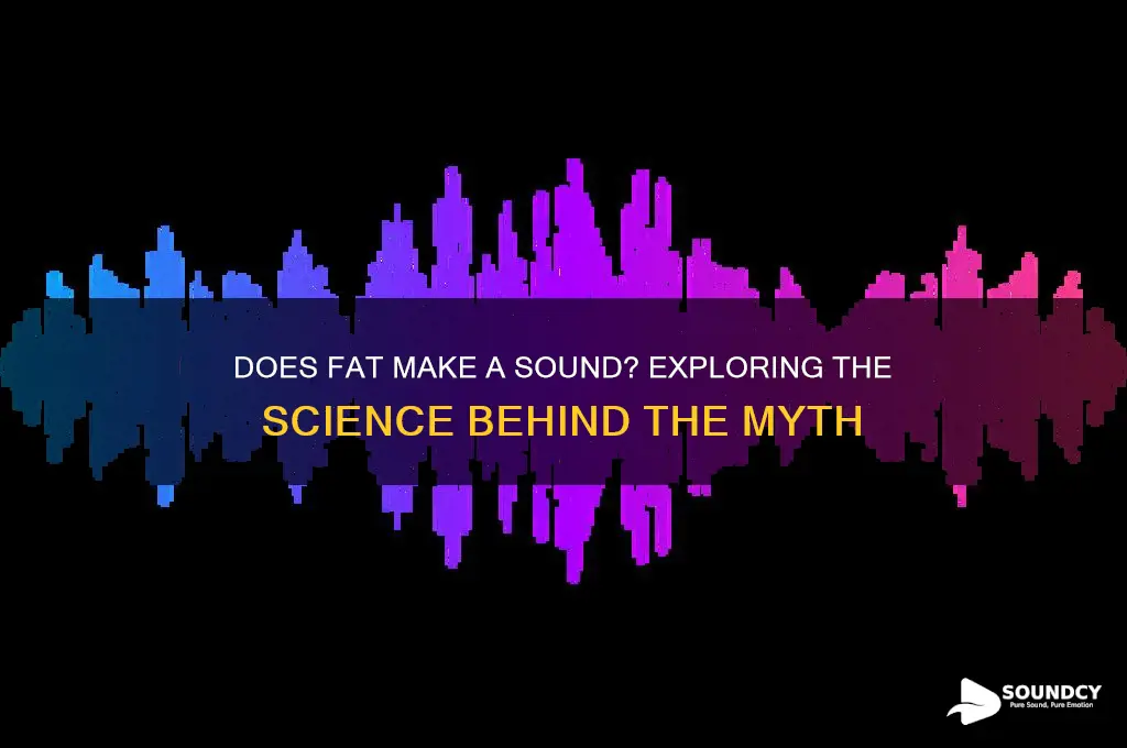 does fat make a sound