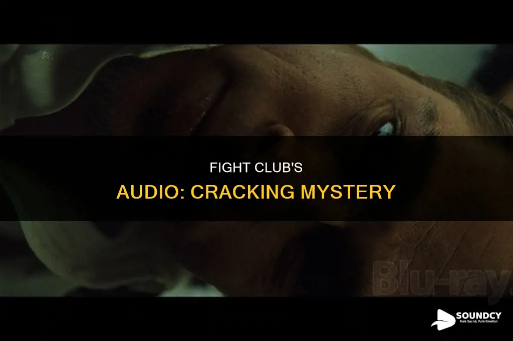 does fight clubs audio sound crackiong
