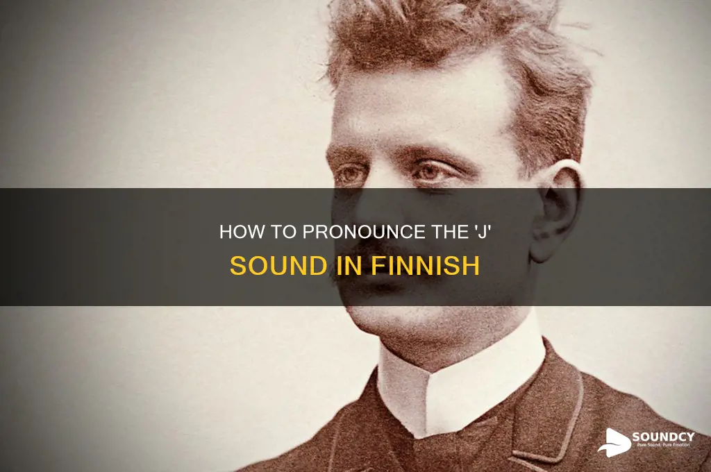 does finnish have a j sound