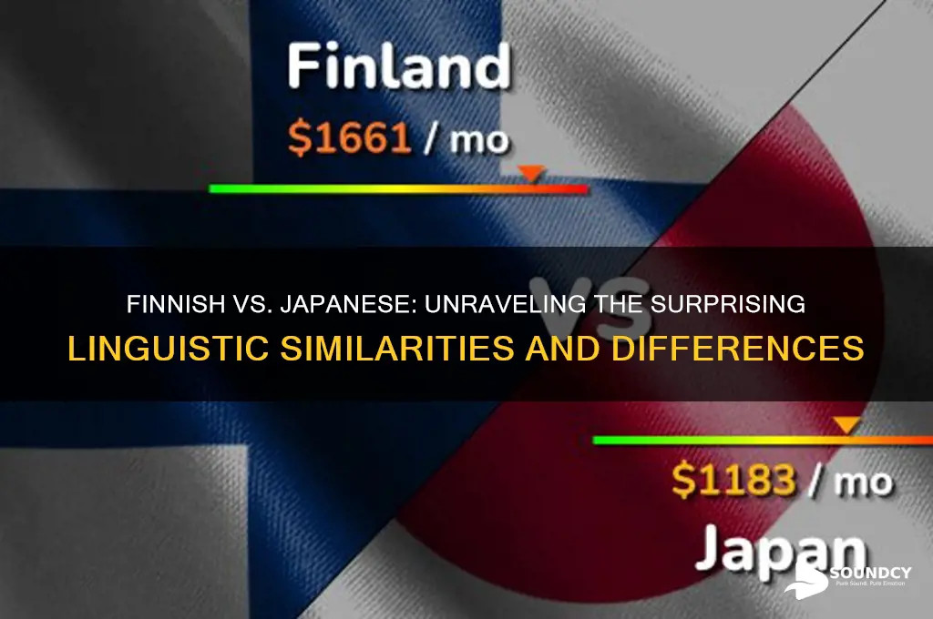 does finnish sound like japanese