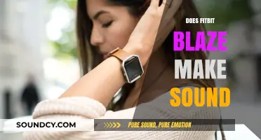 Does Fitbit Blaze Make Sound? Exploring Its Audio Features and Alerts