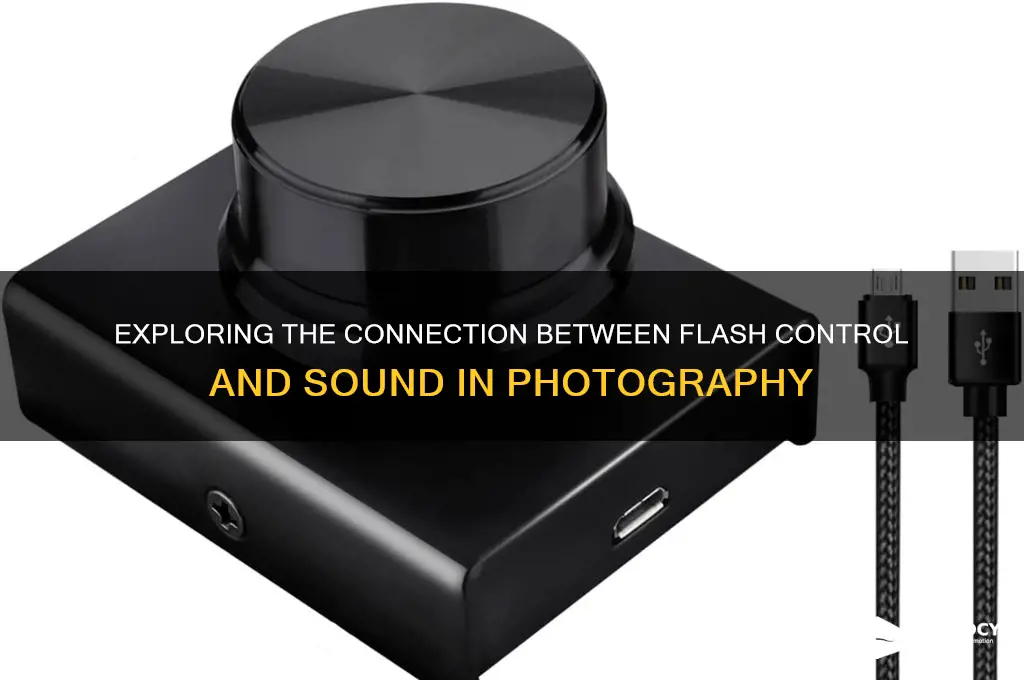 does flash control have to do with the sound