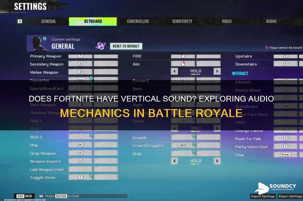does fortnite have vertical sound