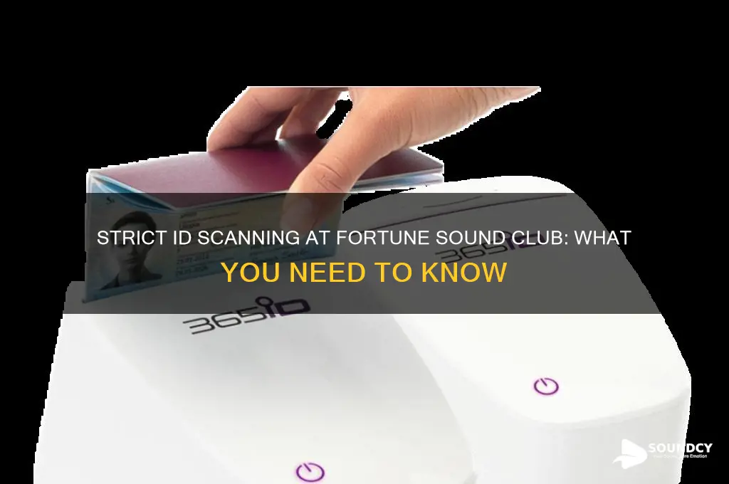does fortune sound club scan ids
