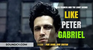 Does Francis and the Lights Echo Peter Gabriel's Signature Sound?