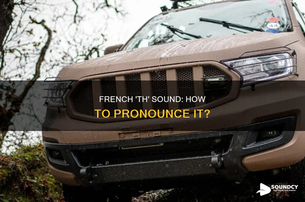 does french have a th sound
