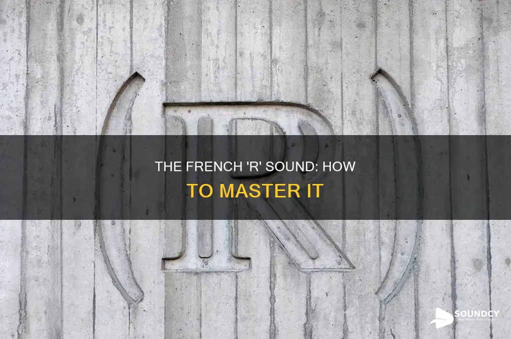 does french have the r sound