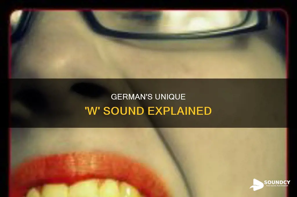 does german have a w sound