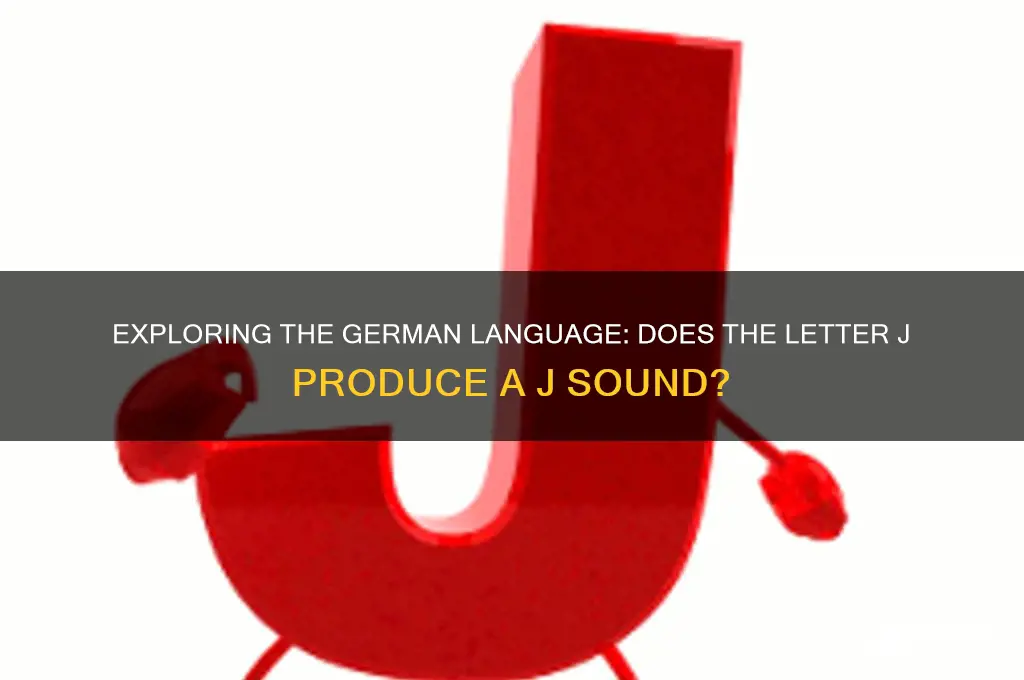 does german have j sound