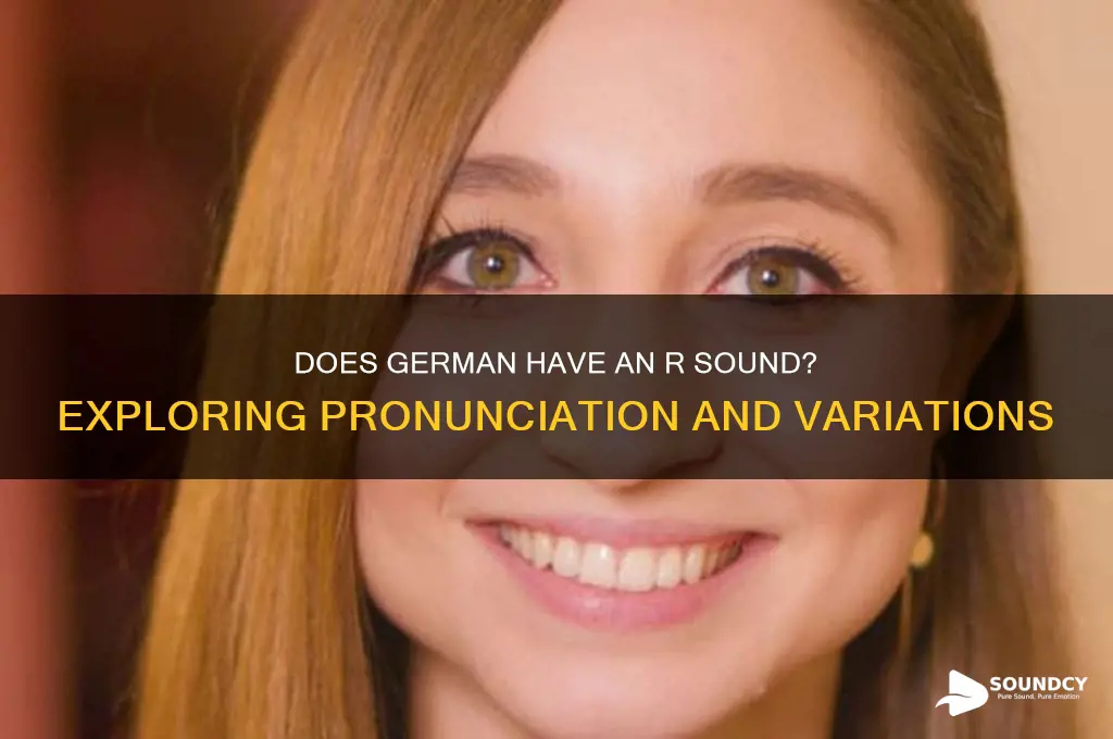 does german have r sound