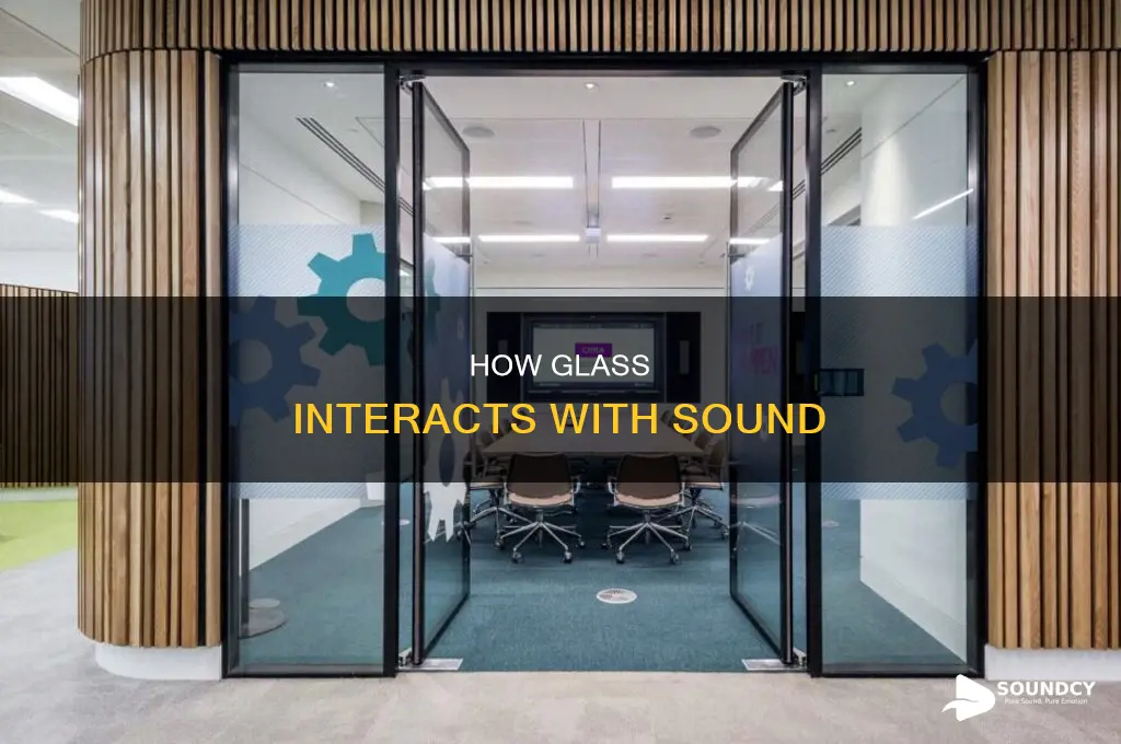 does glass absorb or reflect sound