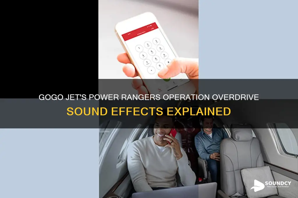 does gogo jet make sound power rangers operation overdrive
