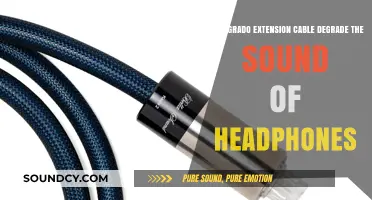 Does Grado Extension Cable Degrade Headphone Sound Quality?