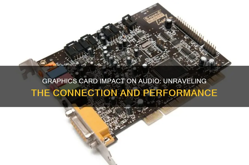 does graphics card affect sound