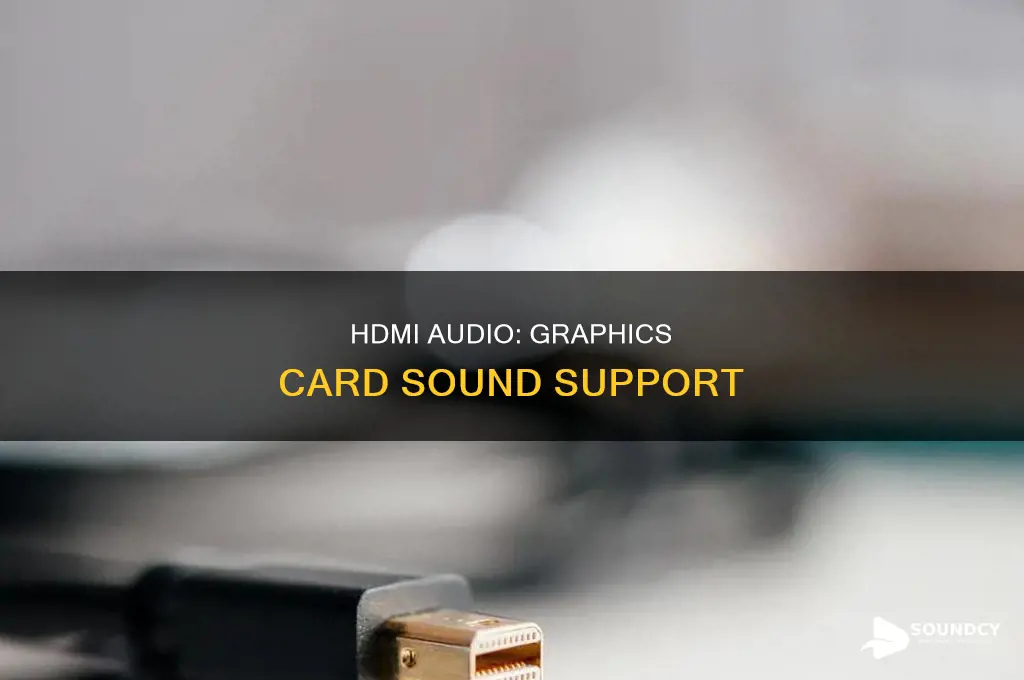 does graphics card hdmi carry sound