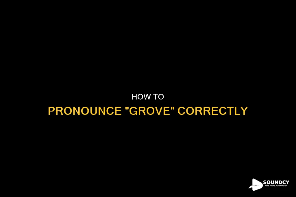 does grove have long vowel sounds