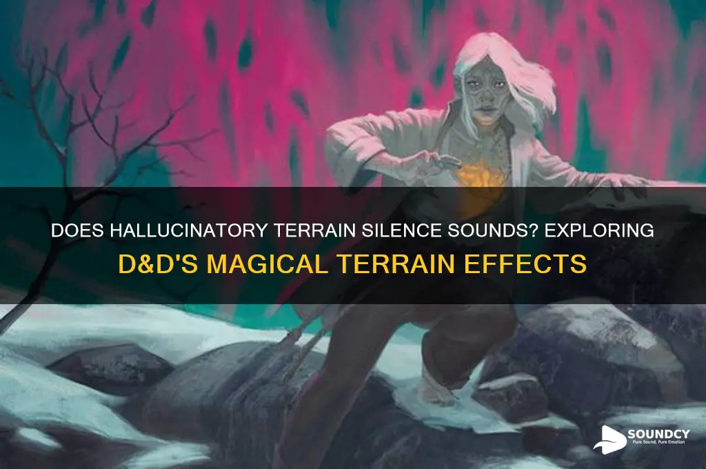 does hallucinatory terrain elliminate sound