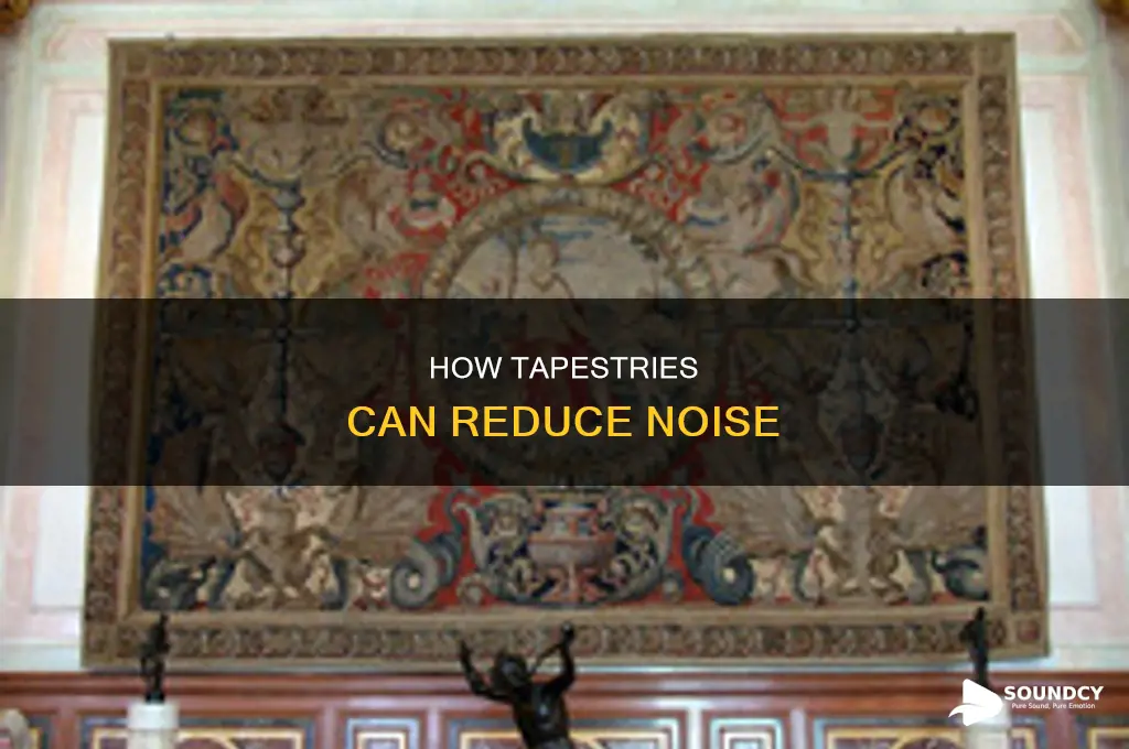 does hanging a tapestry muffle sound