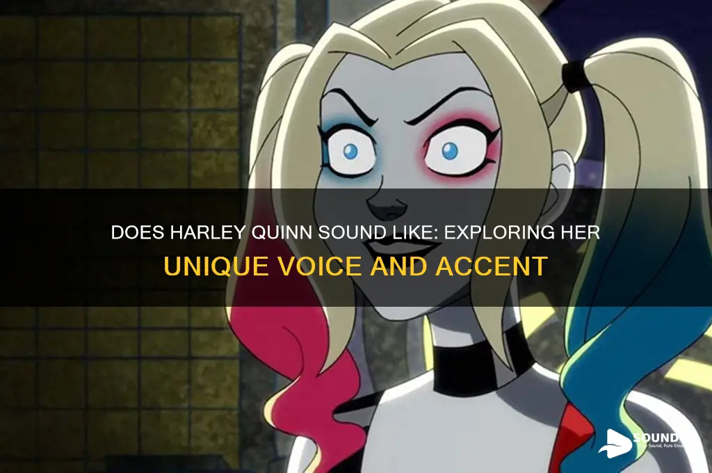 does harley quinn sound like