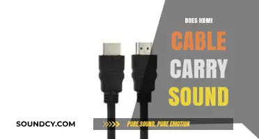 HDMI Cable Sound Transmission: Does It Carry Audio?