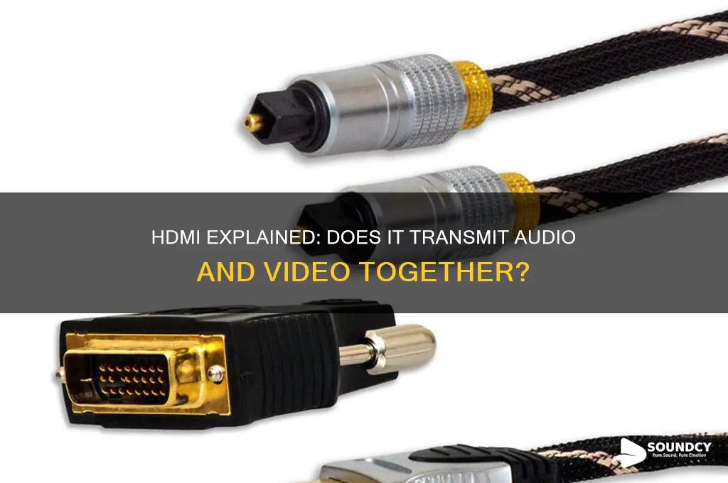 does hdmi include sound too