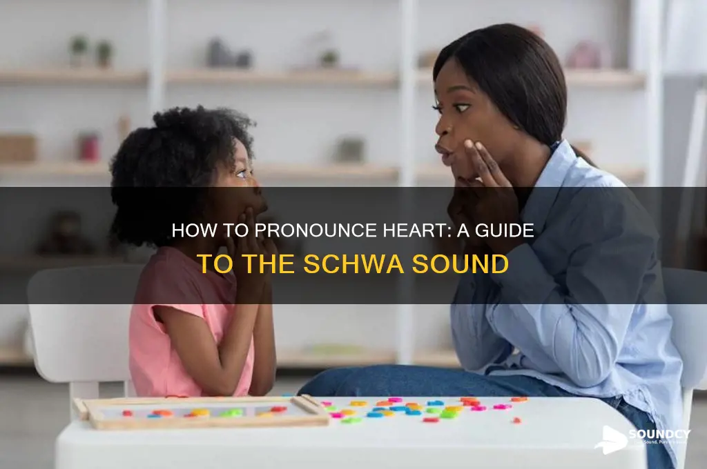 does heart have a schwa sound