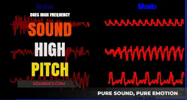 How High-Frequency Sounds Create High Pitches