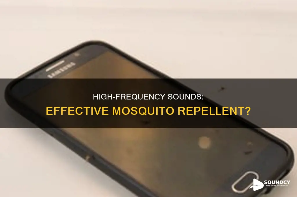 does high frequency sound repel mosquitoes