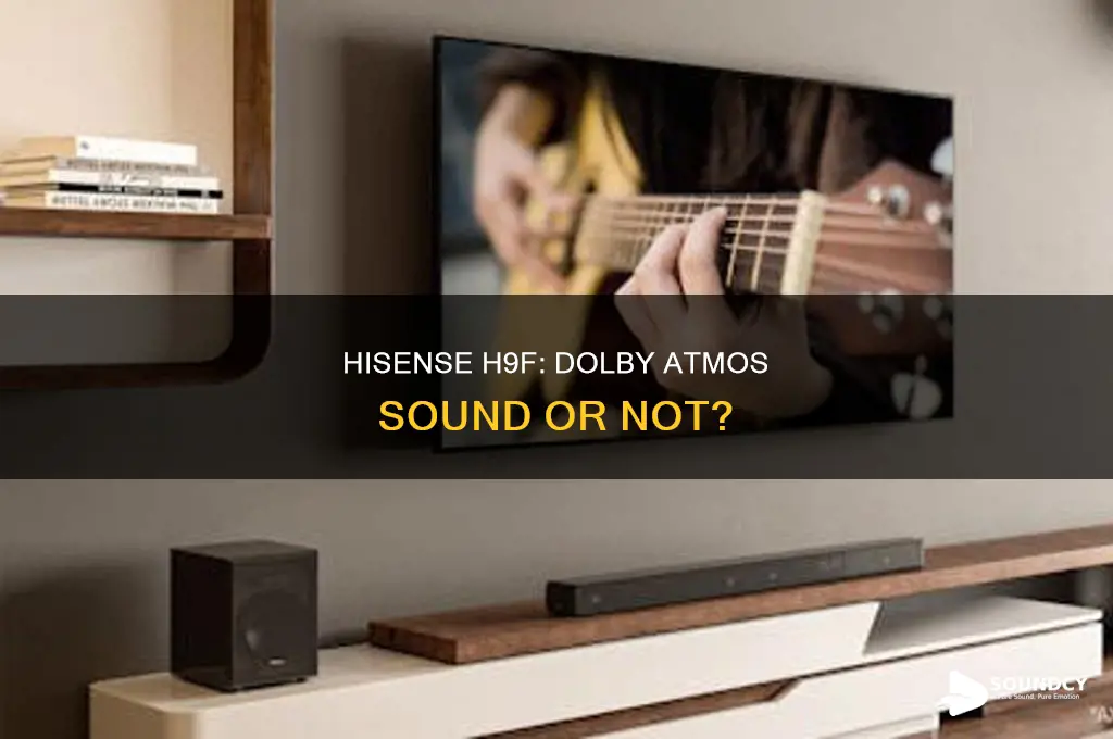does hisense h9f have dolby sound