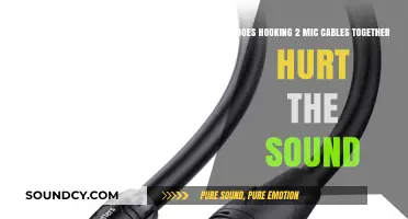 Hooking Two Mic Cables Together: Impact on Sound Quality Explained