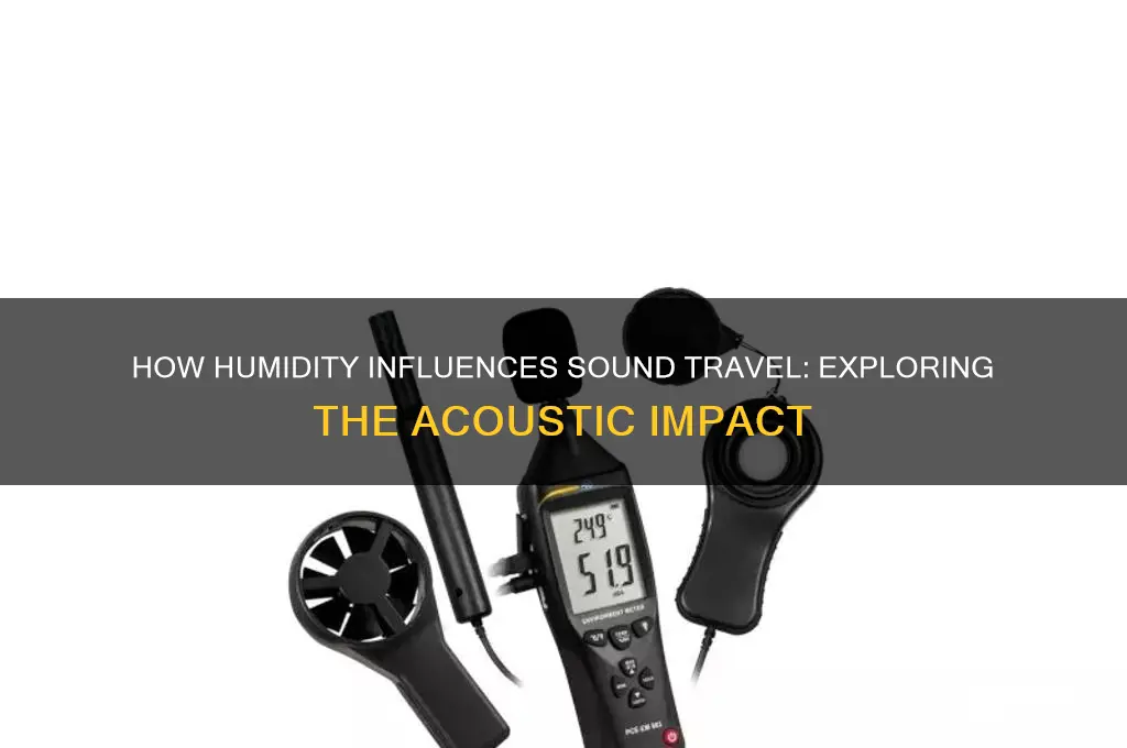 does humidity affect sound travel
