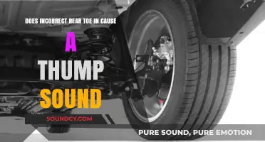 Incorrect Rear Toe-In: The Cause of That Annoying Thump Sound?