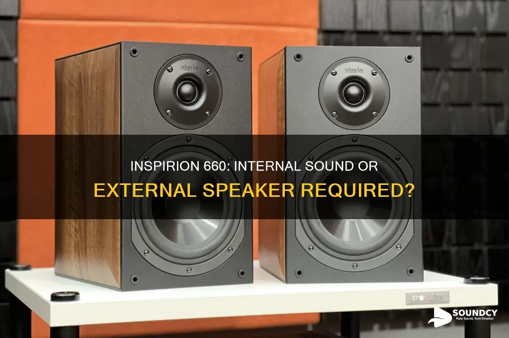 does inspirion 660 have internal sound