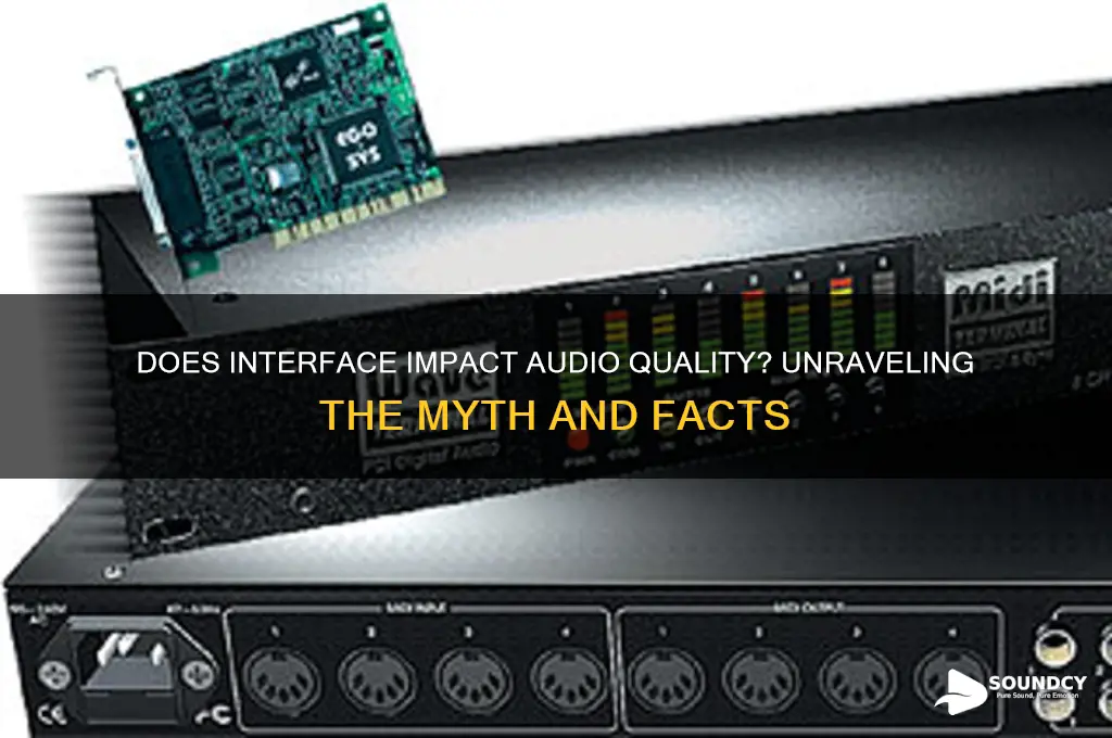 does interface affect sound quality