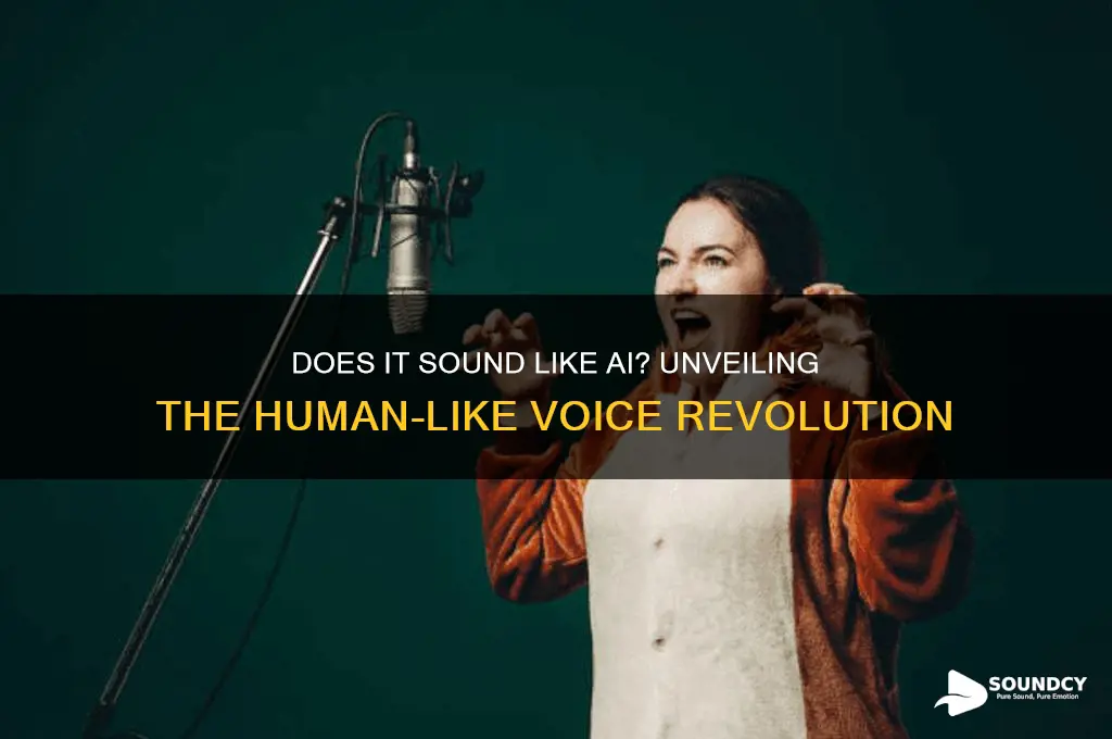 does it sound like ai
