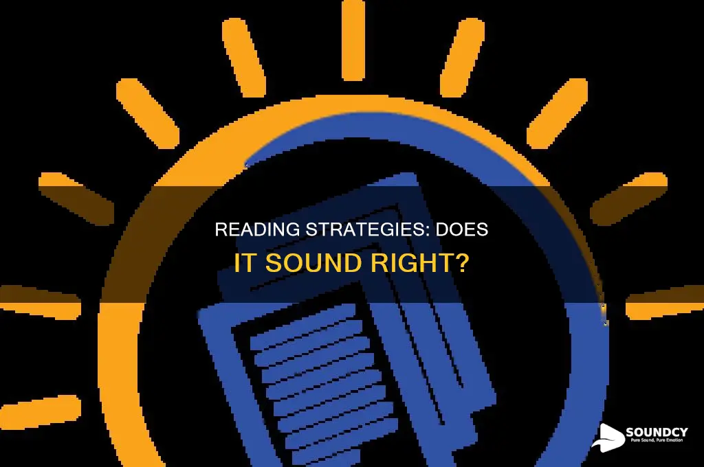 does it sound right reading strategy