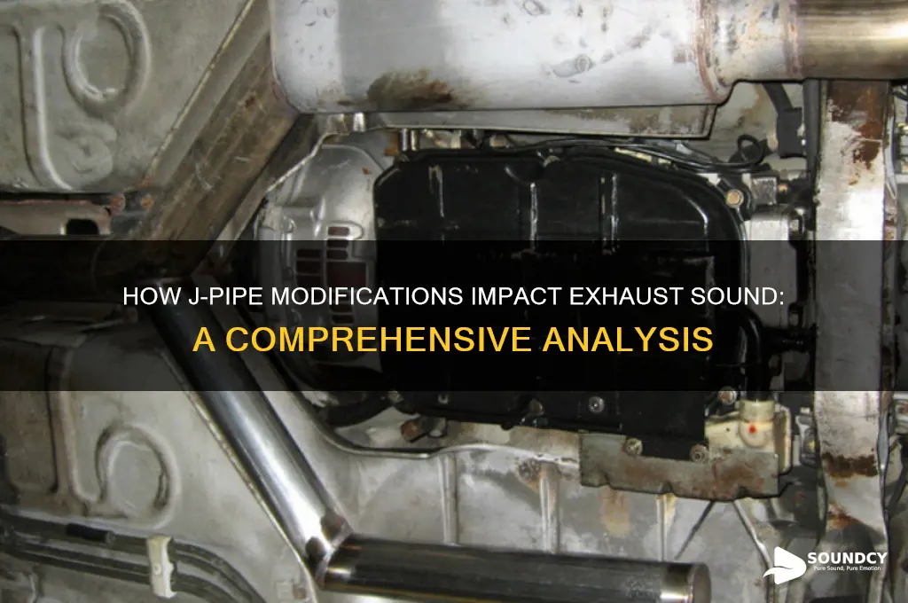 does j pipe affect sound