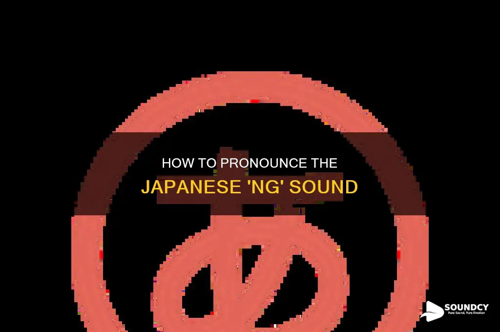 does japanese have an ng sound